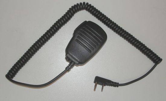 Speaker/microphone for walkie-talkies