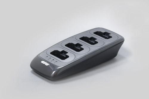 Four slot multi-charger for CPS radios