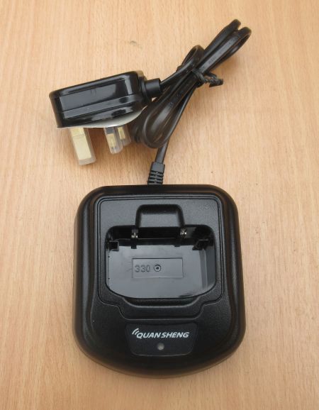 Single charger for Quansheng TG330 walkie talkie radio